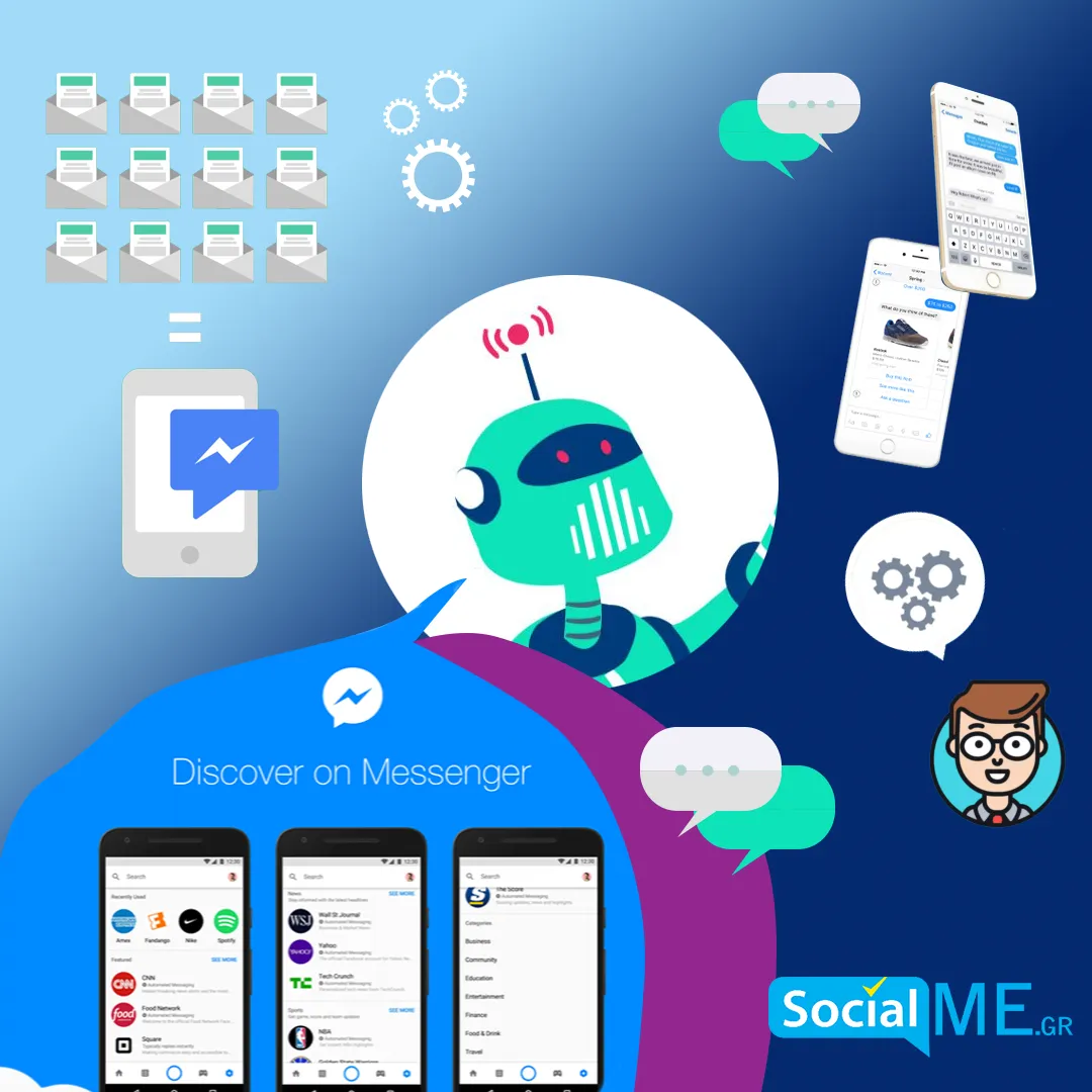 Συμβουλές Marketing για το πως να χτίσετε ένα Messenger Chatbot